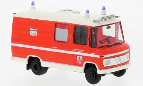 Mercedes L 508 RTW Ratingen, 1970, Feuerwehr Ratingen, 1:87, Brekina