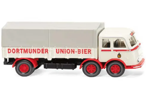 Mercedes LP 333, 1958, Dortmunder Union Bier, 1:87, Wiking