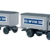 Mercedes LP 321 Kofferlastzug, WVM, 1:87, Wiking / PMS