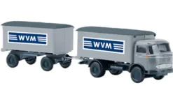 Mercedes LP 321 Kofferlastzug, WVM, 1:87, Wiking / PMS