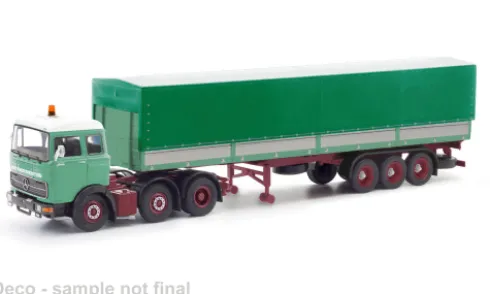 Mercedes LPS 2032, Posteher, 1:87, Herpa / Modellbau Schwarz