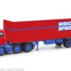 Mercedes LPS 2032, Spedition Weichelt, 1:87, Herpa / Modellbau Schwarz