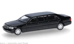 Mercedes S600 Pullmann, schwarz, 1:87, Micro City 87