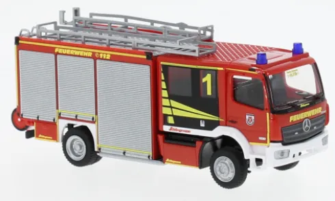 Mercedes Schlingmann Varus HLF, Feuerwehr Schwerte, 1:87, Rietze