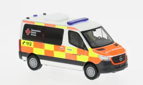 Mercedes Sprinter, 2015, DRK Aalen, 1:87, Busch
