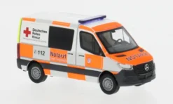 Mercedes Sprinter, 2018, DRK Notarzt, Kreis Bergstraße, 1:87, Busch