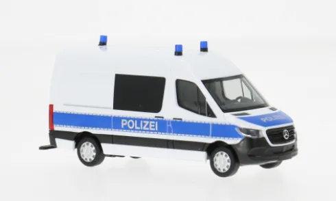 Mercedes Sprinter 18 Halbbus Hochdach, weiss, Polizei Nordrhein-Westfalen/Brandermittler, 1:87, Herpa