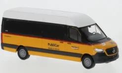 Mercedes Sprinter Bus LWB, 2018, PostAuto PubliCar (CH), 1:87, Busch