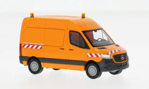 Mercedes Sprinter, orange, 2018, 1:87, Busch