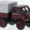 Mercedes Unimog U402, dunkelrot, 1953, 1:87, Wiking