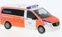 Mercedes Vito, 2014, Feuerwehr Lünen NEF, 1:87, Busch