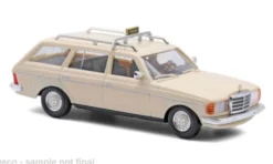 Mercedes W123 T-Modell, 1977, Taxi, 1:87, Busch