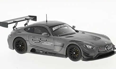 Mercedes AMG GT3 (C190), dunkelgrau/Dekor, 2017, 1:43, I-Minichamps