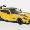 Mercedes AMG GT, gelb/schwarz, 1:64, Tarmac Works