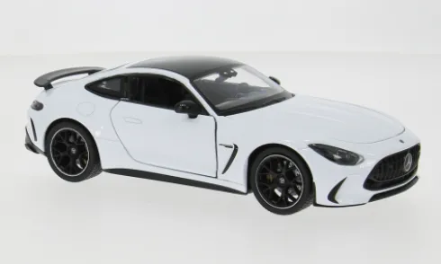 Mercedes AMG GT, weiss/schwarz, 1:24, Welly