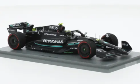 Mercedes AMG W14 E Performance, Formel 1, GP Großbritannien, 2023, Mercedes AMG Petronas Formula One Team, Petronas, #44, L.Hamilton, 1:43, Spark