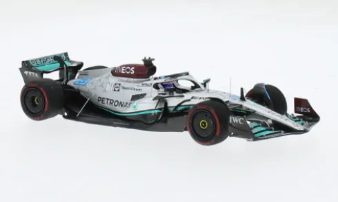Mercedes AMG W13 E Performance, Formel 1, GP Ungarn, 2022, Mercedes AMG Petronas Formula One Team, Petronas, #63, G.Russell, 1:43, Minichamps