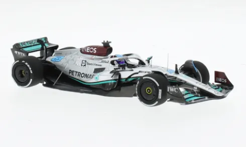 Mercedes AMG W13 E Performance, Formel 1, GP Frankreich, 2022, Mercedes AMG Petronas Formula One Team, Petronas, #63, G.Russell, 1:43, Minichamps