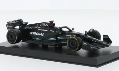 Mercedes AMG W14 E Performance, Formel 1, 2023, Mercedes AMG Petronas Formula One Team, Petronas, #63, G.Russell, 1:43, Bburago