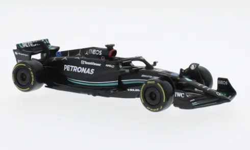Mercedes AMG W14 E Performance, Formel 1, 2023, Mercedes AMG Petronas Formula One Team, Petronas, #63, G.Russell, 1:43, Bburago