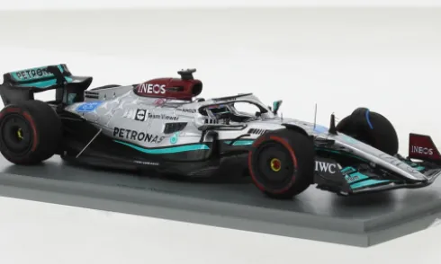 Mercedes AMG W13 E Performance, Formel 1, GP Brasilien, 2022, Mercedes AMG Petronas Formula One Team, Petronas, #63, G.Russell, 1:43, Spark