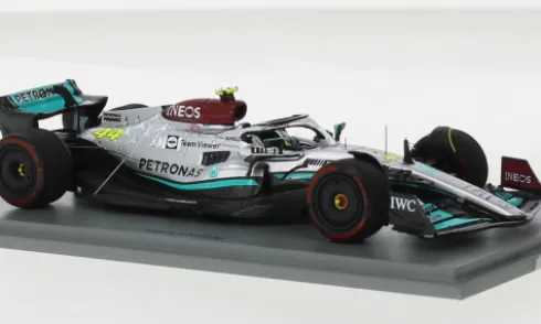Mercedes AMG W13 E Performance, Formel 1, GP Brasilien, 2022, Mercedes AMG Petronas Formula One Team, Petronas, #44, L.Hamilton, 1:43, Spark