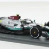 Mercedes AMG W13 E Performance, Formel 1, GP Frankreich, 2022, Mercedes AMG Petronas Formula One Team, Petronas, #44, L.Hamilton, 1:43, Spark