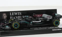 Mercedes AMG W12 E Performance, Formel 1, GP Qatar, 2021, Mercedes AMG Petronas Formula One Team, Petronas, #44, L.Hamilton, 1:43, Minichamps