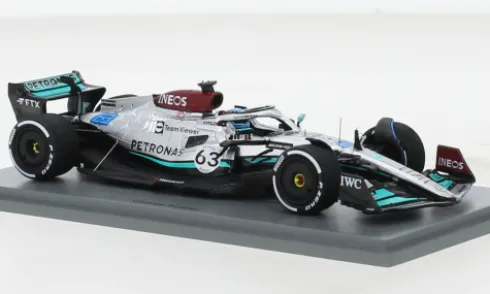 Mercedes AMG W13 E Performance, Formel 1, GP Belgien, 2022, Mercedes AMG Petronas Formula One Team, Petronas, #63, G.Russell, 1:43, Spark