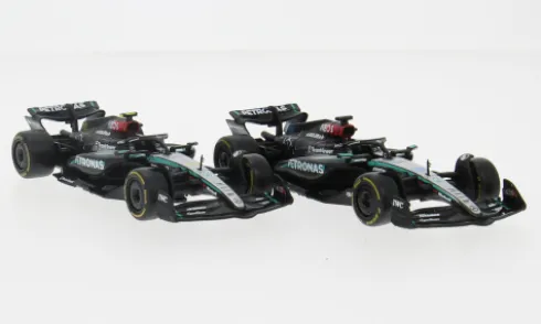 Mercedes AMG W15, Formel 1, 2024, L.Hamilton/G.Russell, 1:43, Bburago