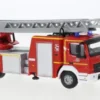 Mercedes Atego 1530F Magirus DLK 23/12, Feuerwehr, 1:50, Bburago