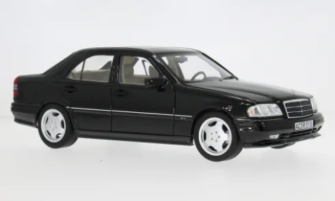 Mercedes C36 AMG, schwarz, 1993, 1:18, Norev