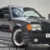 Mercedes 300 CE 6.0 AMG, schwarz, 1988, 1:43, Solido