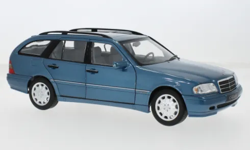 Mercedes C-Klasse T-Modell (S202), blau, 1997, 1:18, Norev