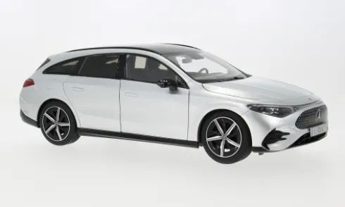 Mercedes CLA Shooting Brake (X174) BEV, silber, 1:18, I-NZG