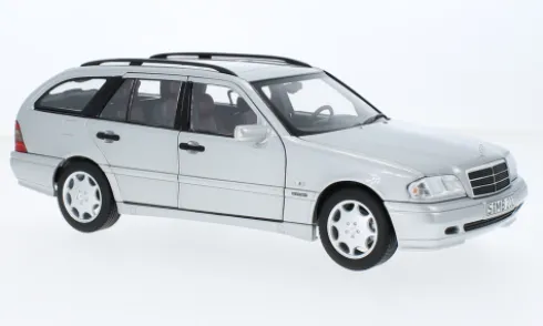 Mercedes C 200 T-Modell (S202), silber, 1997, 1:18, I-Norev