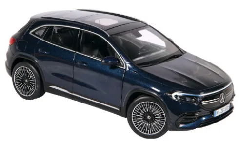 Mercedes EQA, blau, 2021, 1:18, NZG