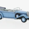 Mercedes 770 K, hellblau, 1938, 1:87, Brekina