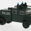 Mercedes LA 1113 Wasserwerfer, dunkelgrün, 1966, Polizei, 1:87, Brekina