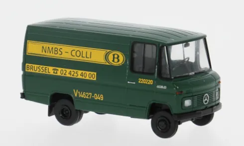 Mercedes L 406 D Kasten, 1967, Bahn Belgien (B), 1:87, Brekina