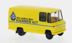 Mercedes L 406 D Kasten, 1967, Harald Ertl, 1:87, Brekina