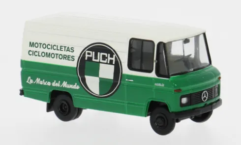 Mercedes L 406 D Kasten, 1967, Puch, 1:87, Brekina