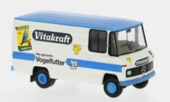Mercedes L 406 D Kasten, 1967, Vitakraft, 1:87, Brekina