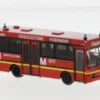 Mercedes O 402, 1985, Feuerwehr Flughafen München, 1:87, Brekina