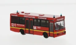 Mercedes O 402, 1985, Feuerwehr Flughafen München, 1:87, Brekina