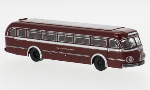 Mercedes O 6600 H Überlandbus, 1951, Deutsche Bundesbahn, 1:87, Brekina