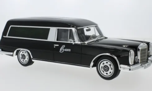 Mercedes 600 Pollmann, schwarz, 1969, 1:18, BoS-Models