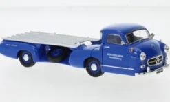 Mercedes Rennwagen-Schnelltransporter, 1955, Das blaue Wunder, 1:43, IXO