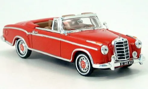 Mercedes 220 SE Cabriolet, rot, 1958, 1:43, Vitesse