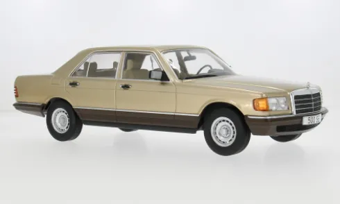 Mercedes S-Klasse (W126), beige, 1979, 1:18, MCG